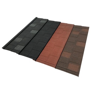 <b>Stone</b>-Coated Metal Roofing Tiles: Flame-Retardant, Corrosion-Resistant, and Durable for Self-Built Homes - Product Image 1