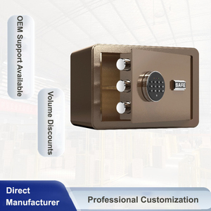 Nhà Sản Xuất Bán Buôn Nhỏ Home & Văn Phòng Thép Két, Điện Tử Kết Hợp Két - Product Image 4