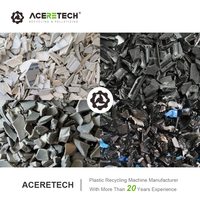 Mesin Penghancur Pipa Plastik PPR Limbah 400-600kg/jam Pompa Penggiling Peralatan Daur Ulang Akurasi Tinggi Harga Produsen ACERETECH