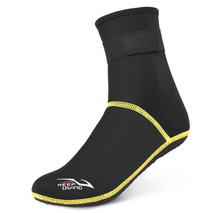 Calcetines de Buceo de Neopreno de 3 mm, Calcetines de Agua para Playa, Botas de Traje de Neopreno Térmicas Antideslizantes para Buceo, Rafting, Snorkel, Navegación, Natación - Product Image 1