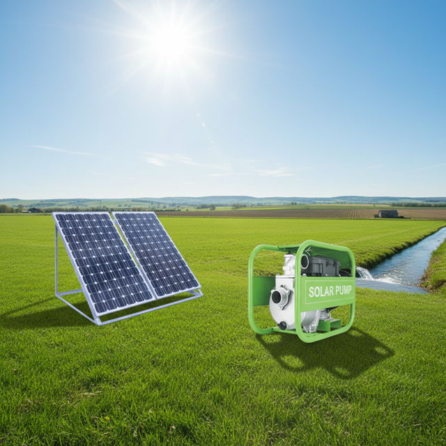 Cast Iron DC Solar Powered Water Pump 48V 72V DC Solar Pump Solar Surface Pump for Irrigation System