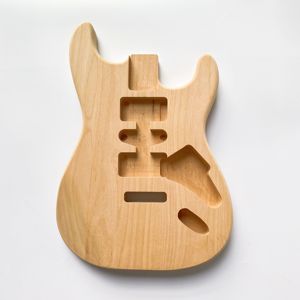 Cuerpo de guitarra de aliso macizo personalizado sin acabar con buen precio - Product Image 2