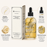Huile de massage aux graines pour visage, cheveux, corps et ongles, parfum herbal, 120 ml, naturelle, végétalienne, OEM ODM, huile essentielle pressée à froid, 100 % pure