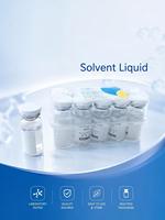 Flacon de 10 ml de tonique hydratant, liquide solvant, soin hydratant pour la peau, pour l'emballage de solutions en poudre lyophilisée