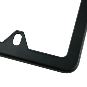 Portaplacas de aluminio de buena calidad, cubierta de matrícula de alta calidad, marco para matrícula de coche. - Product Image 5