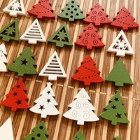 Décoration de Noël artisanale et élégante en forme de sapin et décoration de table pour Noël