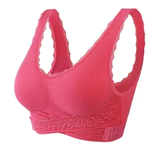 Soutien-gorge Push Up en dentelle pour femme, sous-vêtement féminin, rembourré, sans armature, offre spéciale