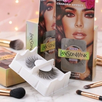 Faux cils synthétiques 3D réalistes faits à la main en gros, tige en coton noir naturel doux, épaisseur 0,07 mm, personnalisables