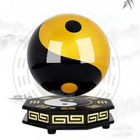 Boule de Tai Chi rotative à lévitation magnétique Cadeau personnalisé Décoration de la maison Balle porte-bonheur