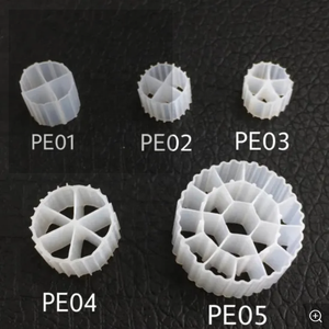 K1 Midia Ecochip Portador K5 Mbbr Bio Chip Mbbr Mediadier anneau en plastique station d'épuration des eaux usées transporteur Reattore Mbbr Media - Product Image 5