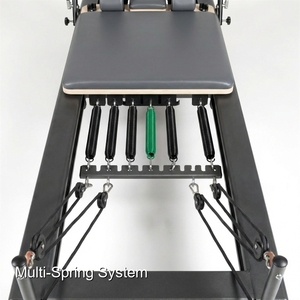 Reformer Pilates pieghevole in lega di alluminio Shandong Pilates Supply, macchina <span class=keywords><strong>per</strong></span> <span class=keywords><strong>esercizi</strong></span> salvaspazio - Product Image 5