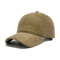 Gorra de Béisbol Clásica de Pana de Alta Calidad con Logotipo Personalizado, Color Sólido, 6 Paneles, para Hombre y Mujer, Estilo Retro, Simple, Informal, Deportiva