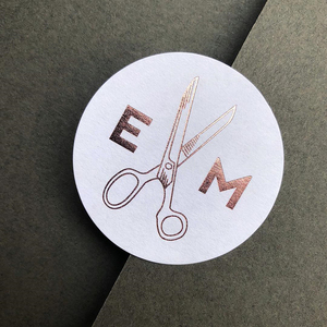 Nieuwe, populaire, op maat gemaakte, zelfklevende ronde stickers van papier, afkomstig uit Guangdong, voor het bedrukken van logo's voor kleine bedrijven - Product Image 3