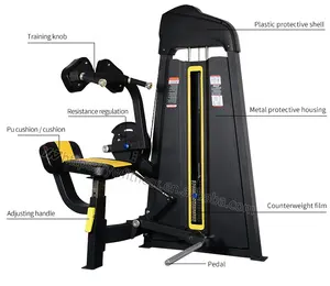 Yongwang Fitness Commercial Gym Equipment Abdominal Isolator Machine