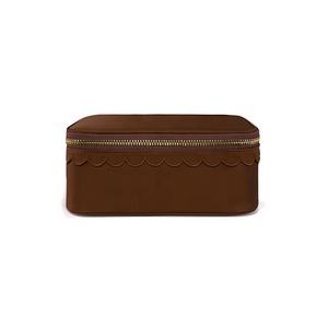 BSCI personnalisé de haute qualité en cuir PU femme stockage maquillage sac à fermeture éclair sac de maquillage - Product Image 4