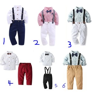 Trajes de Algodón para Bebé Niño, Trajes de Un Solo Pecho para Niños, Blazers para Niños, Conjunto de Trajes para Niños, Ropa Formal para Bodas, Ropa para Niños - Product Image 2