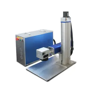 factory supply 2.5D fiber marking machine RAYCUS laser 50W 6OW 80W 100W MOPA M7 fiber laser marking machine with EZCAD