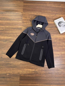 20SS xuyên biên giới móc Doanh <span class=keywords><strong>windwalker</strong></span> phù hợp với Châu Âu Mỹ ngôi sao hip-hop Trùm Đầu Dài Dây kéo thể thao giản dị áo khoác hợp thời trang - Product Image 2