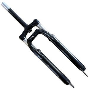 Horquilla Delantera para Bicicleta de Montaña de 26 Pulgadas, 28.6 mm, con Amortiguación y Freno de Disco - Product Image 1