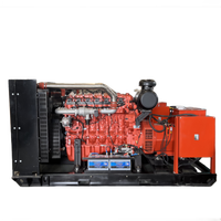 Groupe électrogène au gaz naturel à châssis ouvert de 300 kW, groupe électrogène industriel, alimentation de secours au gaz haute performance