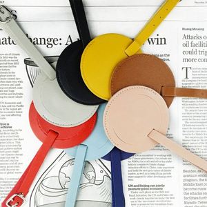 ป้ายติดกระเป๋าเดินทางหนัง PU พิมพ์ลายขายส่ง พร้อมป้ายชื่อโลโก้แบบกำหนดเอง สำหรับกระเป๋าและหนังสือเดินทาง ใช้ได้ทั่วโลก - Product Image 6