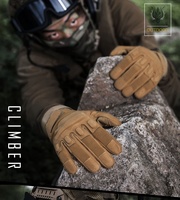 Vente chaude bonne qualité Sport de plein air entraînement chasse tir Combat gants tactiques hommes plein doigt tactique main gants