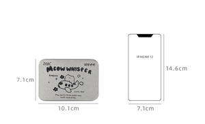 12-صندوق حديدي للقطط على مهل ، ختم كتيب للأطفال لطيف سهل الاستخدام للاستخدام المكتبي ، ختم خشبي - Product Image 6