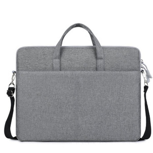 Sac à ordinateur portable léger et imperméable en polyester respirant de 15,6 pouces pour les voyages d'affaires, sac à ordinateur portable portable simple unisexe - Product Image 3
