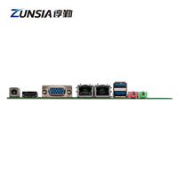Carte mère Mini-ITX Intel 11e génération Core I3 I5 I7 I5-11335G7 I7-1165G7 2*DDR4 2Lan 6COM LVDS M.2 NVME X86 Carte mère industrielle