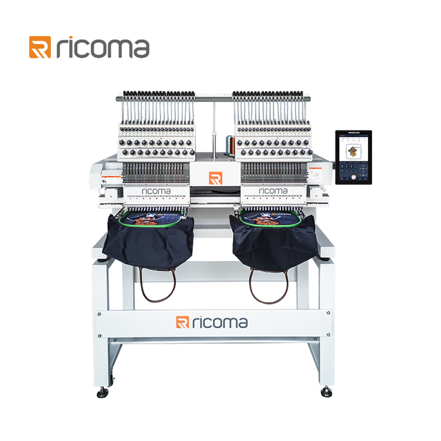 Ricoma Hot Selling 2 Heads Embroidery Machine MT-10S Series