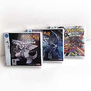 French English Language Boxed Platinum Pearl Diamond with Box and Manual sealed <b>Games</b> for DS - Product Image 2