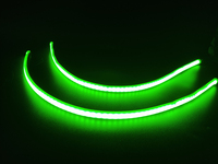 Nouvelles bandes LED de remplacement pour phares, série Flexible Flow, couleurs RGB à effet de poursuite, contrôlables par application, 12V 300/600/850mm