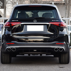 Mercedes-Benz GLE V167 Rear Lip Exhaust Tip Kit Full Set PP Material Silver Black 2020 AMG Style - Product Image 5