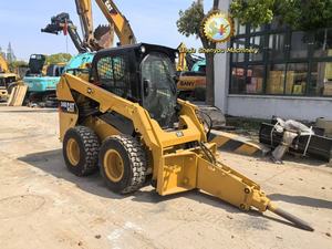 Minicargadora usada original de EE. UU. CAT246D, buenas condiciones de trabajo, precio barato, MINICARGADORA CAT 246C 246D - Product Image 3