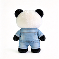 Peluche Panda Mignonne en Gros, Jouet en Peluche Doux, Poupée Animale Rembourrée, Logo Personnalisé OEM ODM