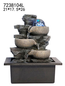 Fuente <span class=keywords><strong>de</strong></span> Feng Shui para decoración del hogar, cascada <span class=keywords><strong>de</strong></span> 3 niveles con bola <span class=keywords><strong>de</strong></span> cristal, artesanías <span class=keywords><strong>de</strong></span> resina, fuente <span class=keywords><strong>de</strong></span> <span class=keywords><strong>agua</strong></span> interior <span class=keywords><strong>de</strong></span> mesa - Product Image 6