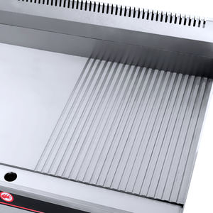 คุณภาพสูงสแตนเลสเชิงพาณิชย์เคาน์เตอร์ Teppanyaki ครึ่งแบนและครึ่งแผ่นร่องแผ่น - Product Image 3