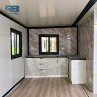 Casa Contenedor Prefabricada Expandible de Lujo Moderna para Jardín Trasero, Aislada y Móvil