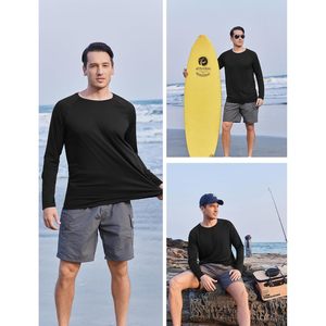 เสื้อแรชการ์ดแขนยาวผู้ชาย UPF 50 แห้งเร็ว ป้องกันแสงแดด สำหรับตกปลา - Product Image 2