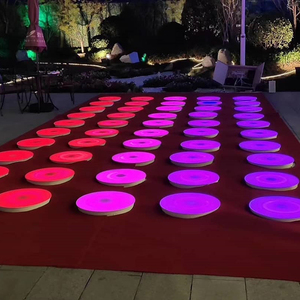 Panneaux de disco de mariage sensibles à la pression éclairent la piste de danse ronde avec <span class=keywords><strong>musique</strong></span> - Product Image 1