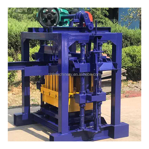 Kleine Blockherstellungsmaschine QT4-40 Verzahnte Stein-Hohlblockformmaschine Leichtgewichtige Ziegelherstellungsmaschine zum Verkauf - Product Image 4
