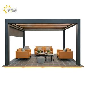 <span class=keywords><strong>Pergola</strong></span> motorisée en aluminium bioclimatique <span class=keywords><strong>avec</strong></span> lames orientables - Product Image 5