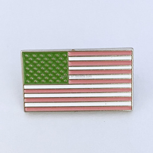 Kamala Harris USA Flag Lapel Pin Brooch - Crystal Political Memorabilia For 2024 Election Support - View #8