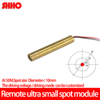 Module laser à points longue distance 450nm 520nm 650nm 940nm moins de 2mm spot à 10M coque en laiton