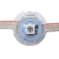 Source de lumière ponctuelle LED 5050 RGB WS2811 UCS1903 IC, lumière LED à pixels DC 12V, diamètre 26 mm