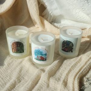 C & Hタロットテーマガラスキャンドルジャー | 恋人 & テンパランスオカルト船、精神的な雰囲気のための神秘的なアロマセラピー装飾 - Product Image 6