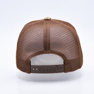 Sombreros de camionero de ala curva de camuflaje personalizados para hombre, gorra de camionero bordada con estampado de camuflaje de 6 paneles de alta calidad - Product Image 6