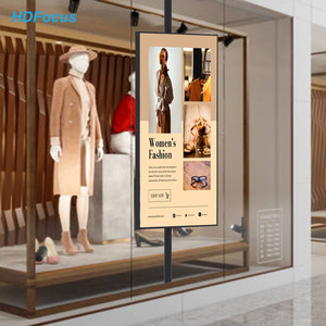 Bán ngoài trời độ sáng cao 2500 nits Áp phích kỹ thuật số biển quảng cáo Màn hình LCD hiển thị tường gắn kết cửa sổ hiển thị cho menu - Product Image 5