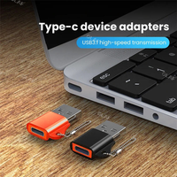 Adaptador de Carga USB a Tipo-C, Compatible con iPhone 12 Pro, Adaptador de Carga para Teléfono, Carga Rápida PD