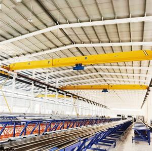 Grue aérienne sûre à faible hauteur libre de la poutre 10t simple avec le moteur de capacité de levage de 1-20 tonnes comme composant de noyau - Product Image 6